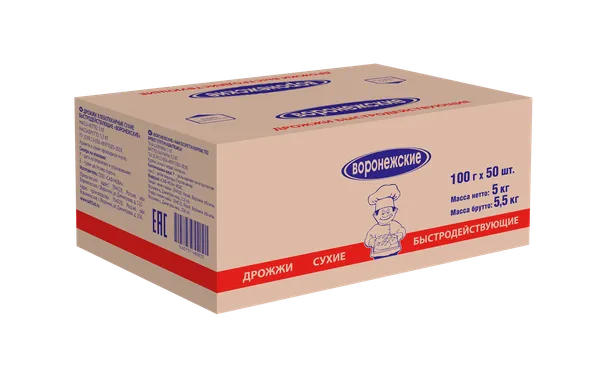 Сухие дрожжи "Воронежские" 100 г — Изображение 2