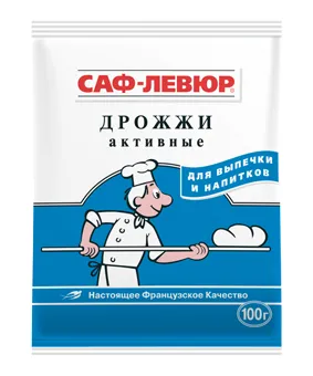 Сухие дрожжи "Саф-Левюр" 100 г